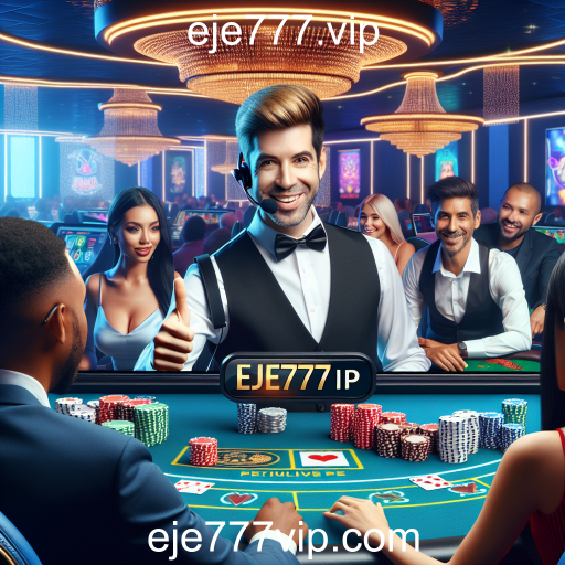 Explore a Emoção do Cassino Ao Vivo no eje777.vip
